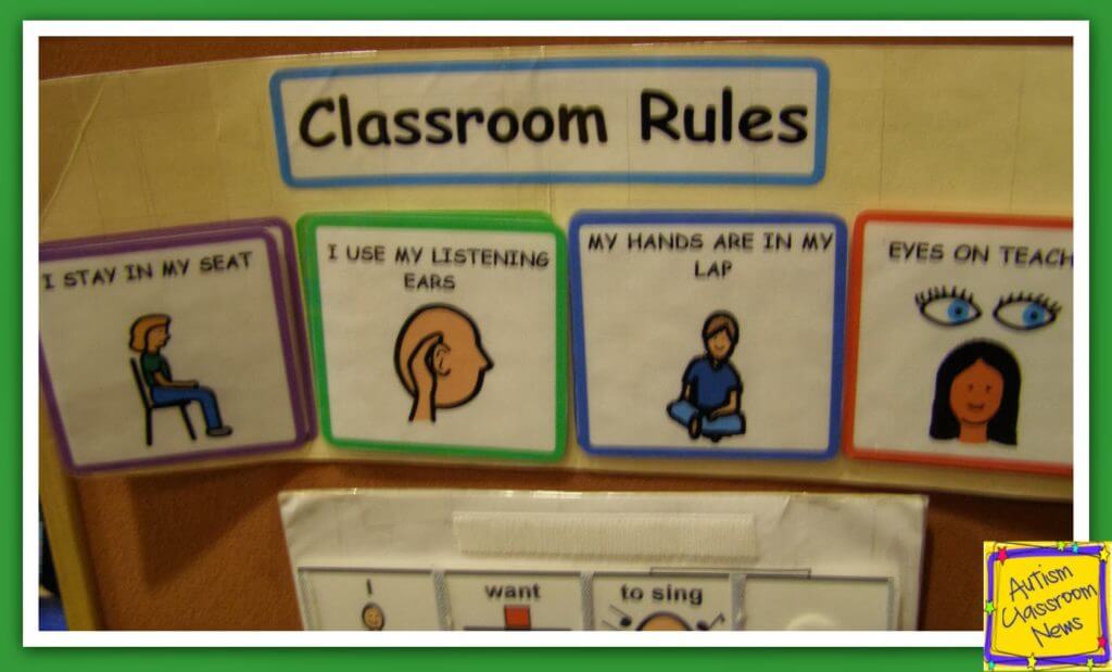 visual rules and expectations (freebie!