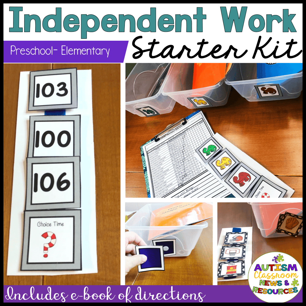 Independent Work Starter Kit: Preschool - Elementary