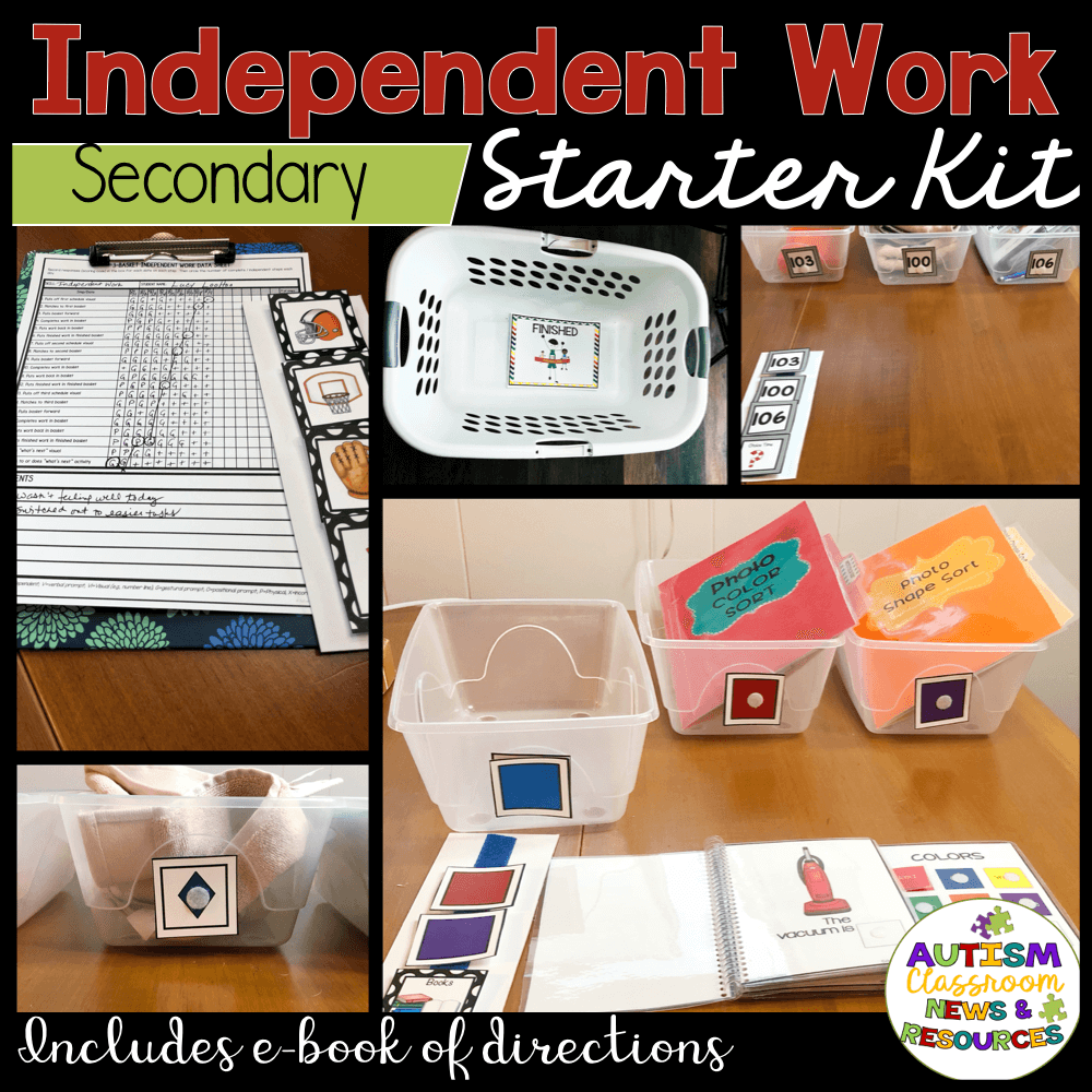Independent Work Starter Kit Secondary