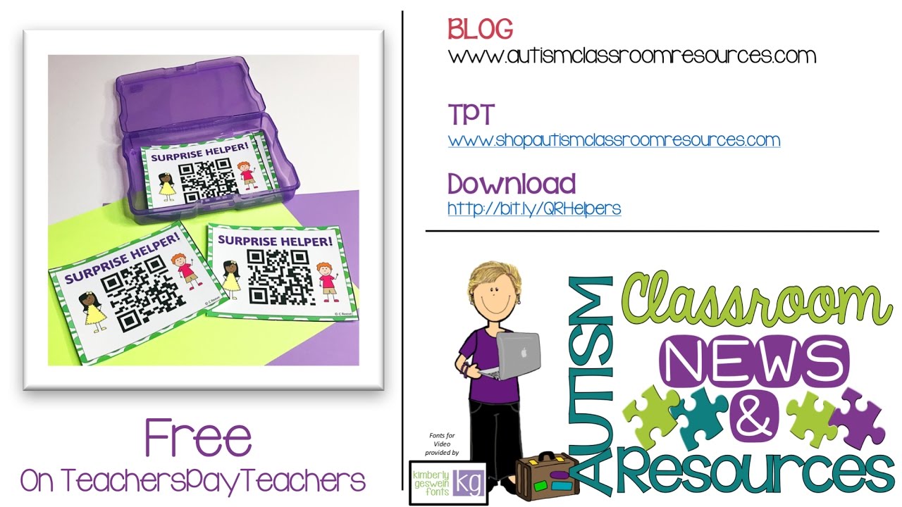 Demonstration of Free QR Code Helper Cards