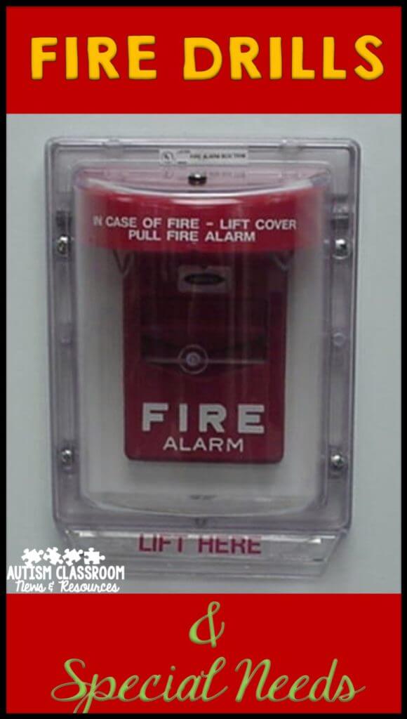 We all know that our students with autism so often struggle with fire drills.  We often deal with this by warning the students that a drill is coming.  In this post I talk about why I think that's a bad idea and what we can do instead to address the issues and keep students safe.