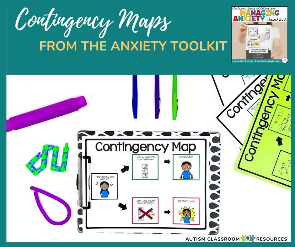 Contingency Maps for reducing anxiety