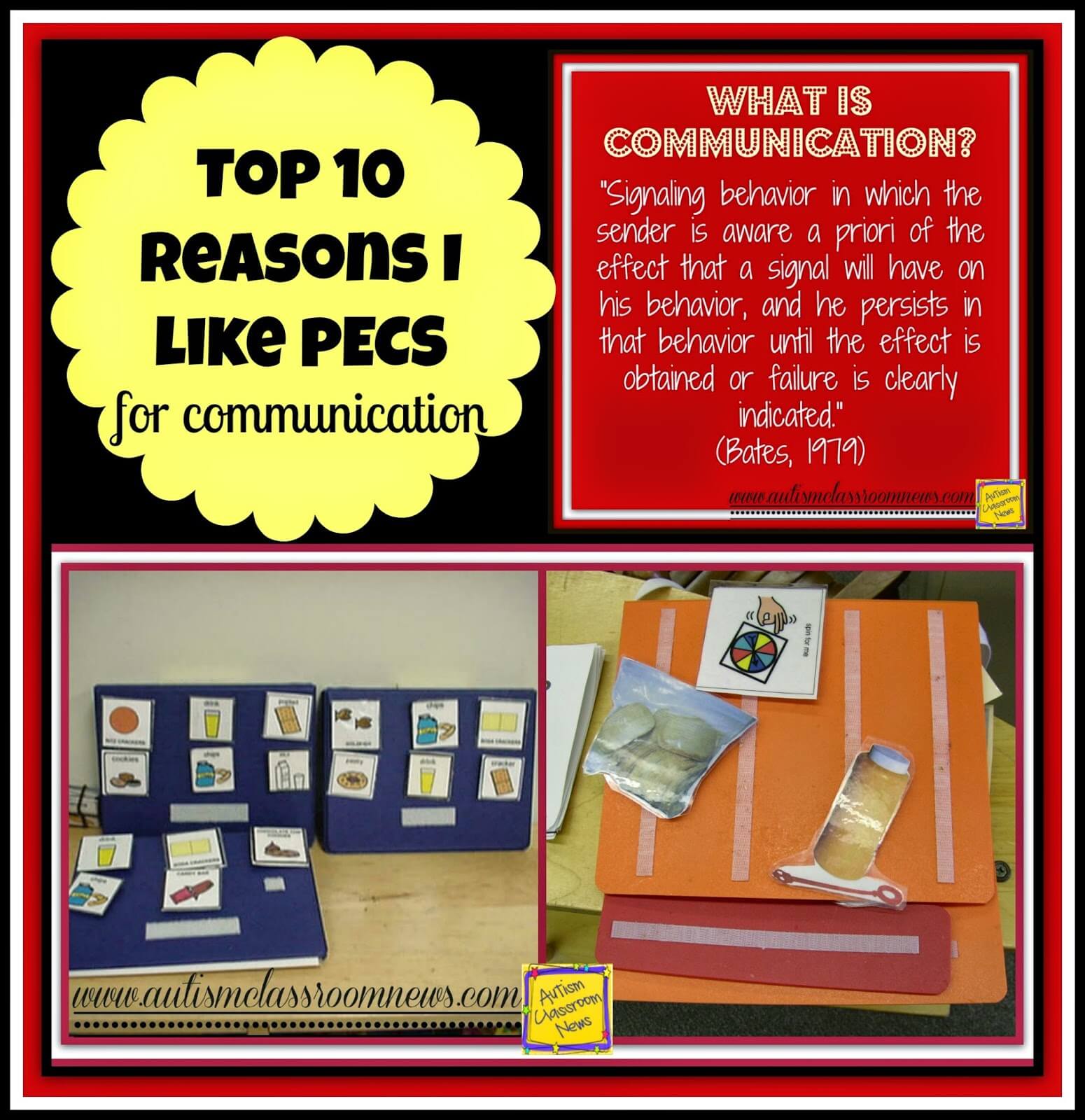 10 Reasons Why I Like the Picture Exchange Communication System - Autism  Classroom Resources