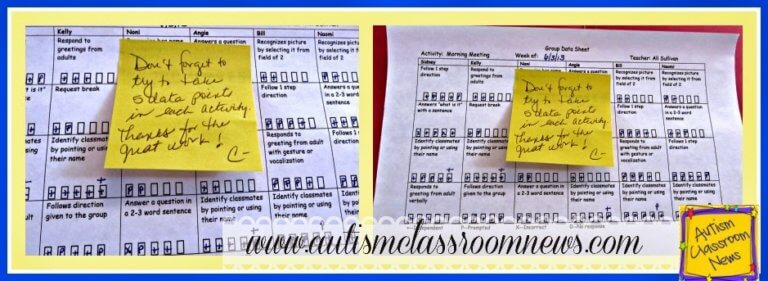 7 Ways to Use Post-It Notes in the Classroom - Autism Classroom Resources