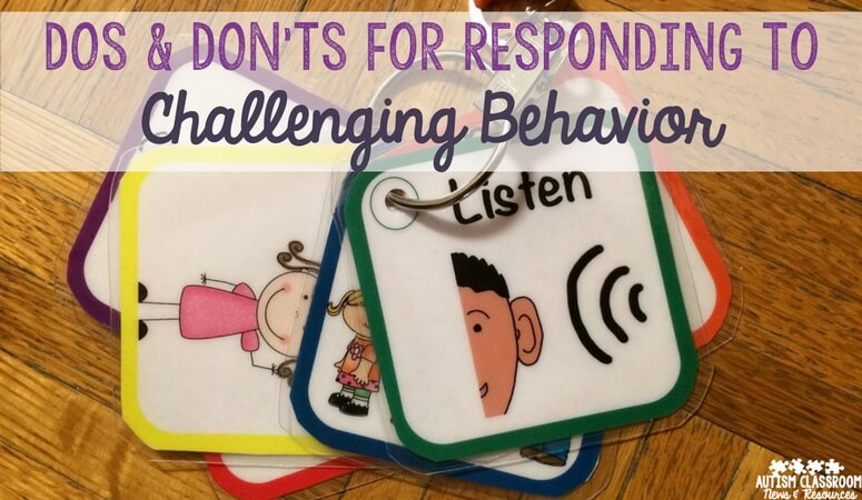 Knowing how to respond to students' challenging behavior is one of the most difficult questions teachers have. Here are 5 DOs and DON'Ts to help teachers stop behavior or at least keep it from getting worse.