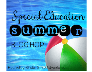 Special Education Summer Blog Hop for Back to School