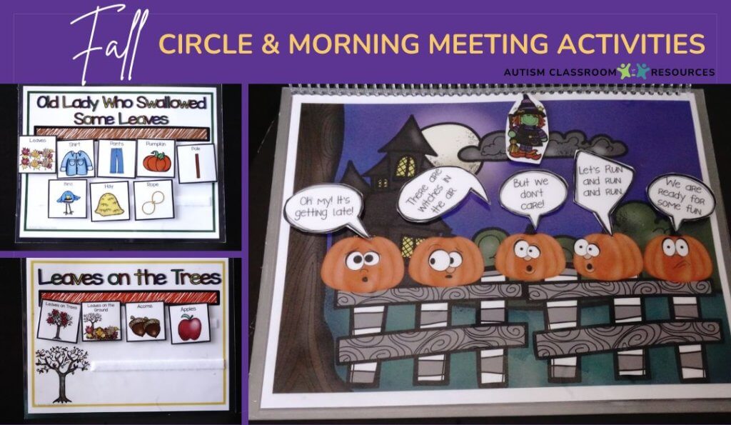 Fall Circle Time Special Education Fall autism classroom Activities You Need in Your Classroom Blog Post 9055