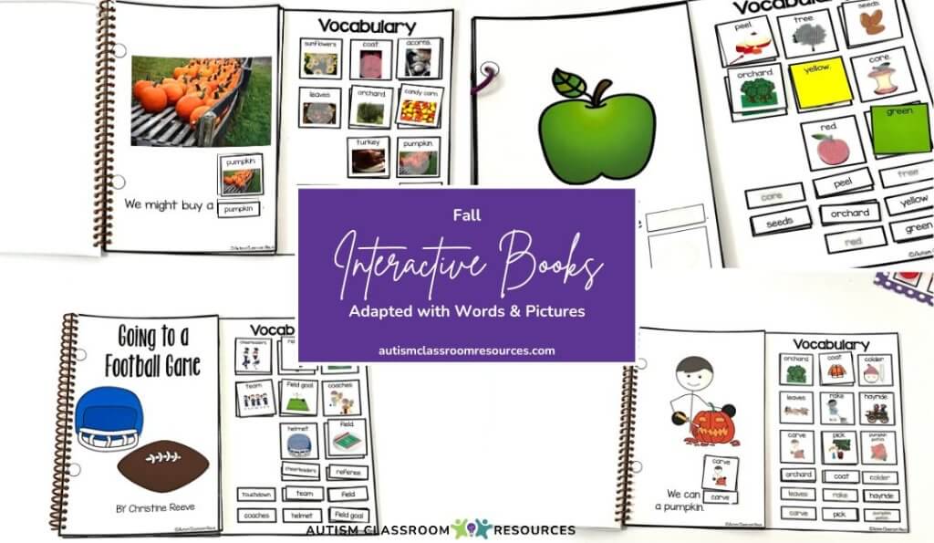 Fall Interactive Books AUTISM CLASSROOM  Activities You Need in Your Classroom Blog Post 9055