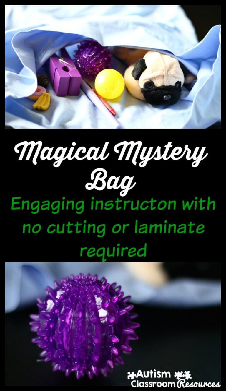 Magical Mystery Bag for Increasing Engagement in Instruction