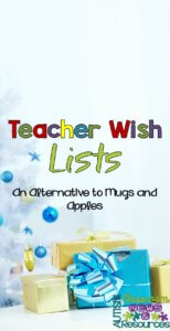 Teacher Wish Lists An Alternative to Mugs and Trinkets; Ways to show appreciation for teachers while helping them be effective in their classroom. Autism Classroom Resources