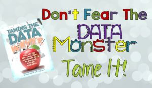 Taming the Data Monster Landing Page Title