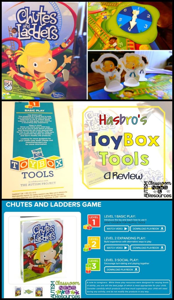 Tools for Teaching Children with ASD to Play Hasbro's ToyBox Tools