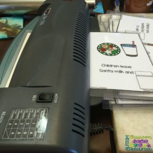 Laminator is definitely one of my favorite gifts for special educators from Autism Classroom Resources
