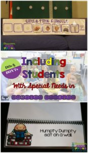 Do's and Don'ts of Including students with special needs in morning meeting from Autism Classroom Resources