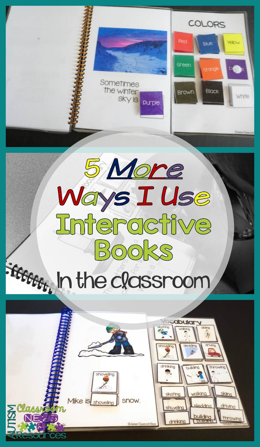 5 More Ways I Use Interactive Books in the Classroom Autism Classroom