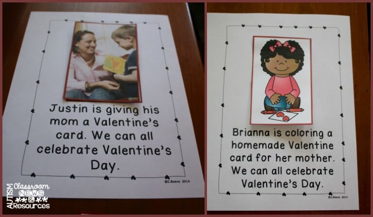 2 Interactive books with photos and clip art pictures