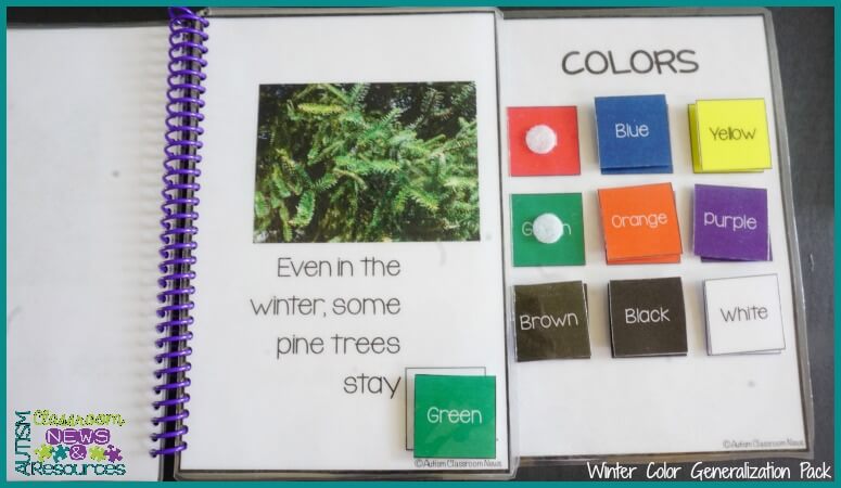 Adapted Color Books - Practice Colors & Build Vocabulary with