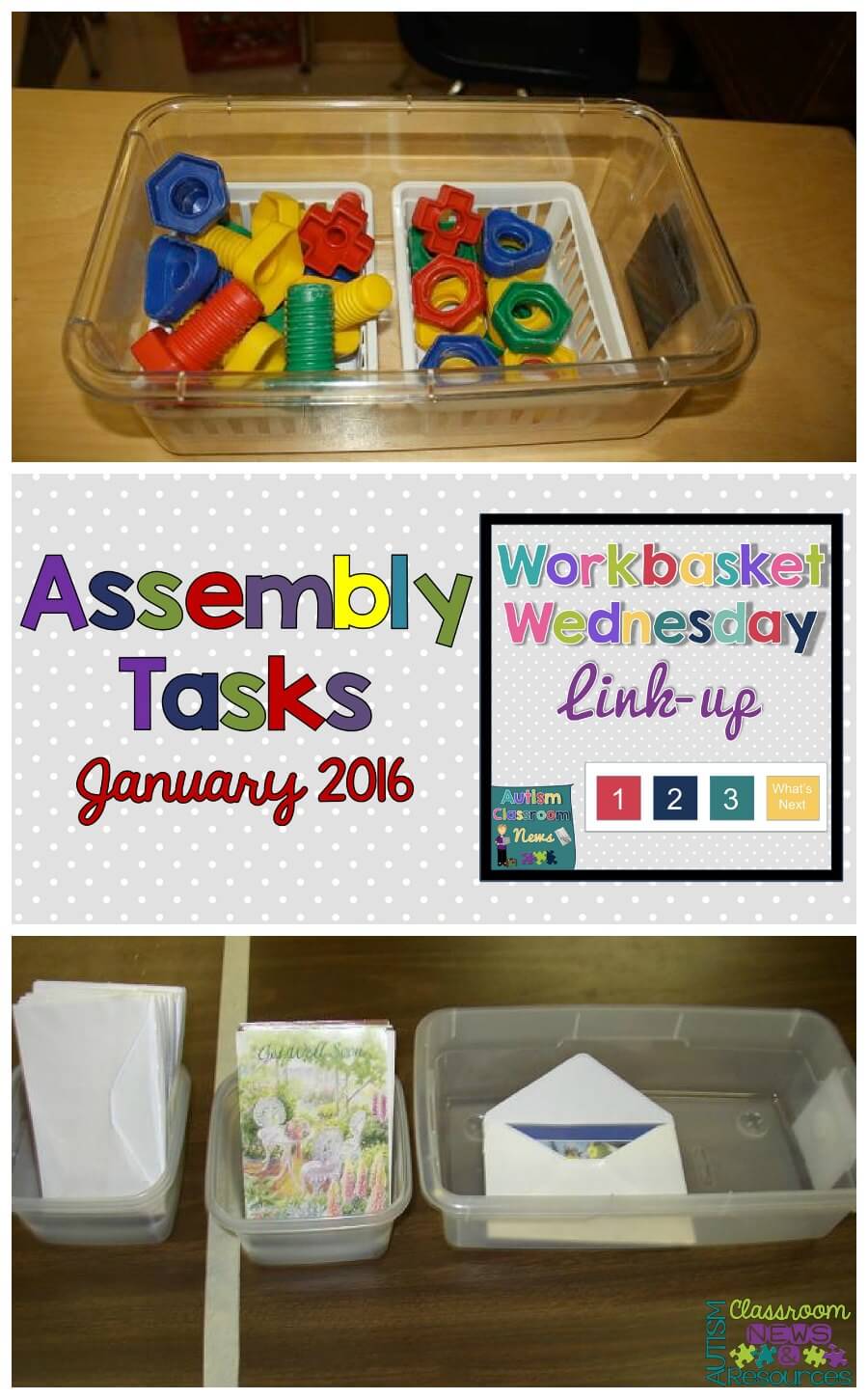 ASSEMBLY TASK Packaging Sewing Kits by Adaptive Tasks