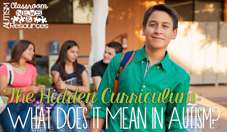 The Hidden Curriculum in Autism