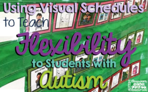 Using Visual Schedules to Teach Flexilibity to Students with Autism