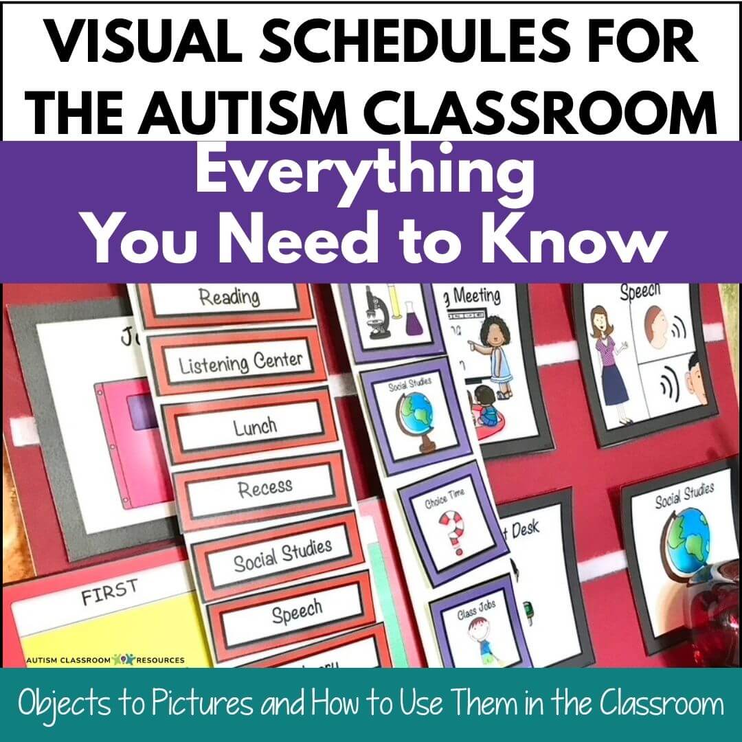 Visual Schedules For Autism: The Complete Guide (Free Printables ...