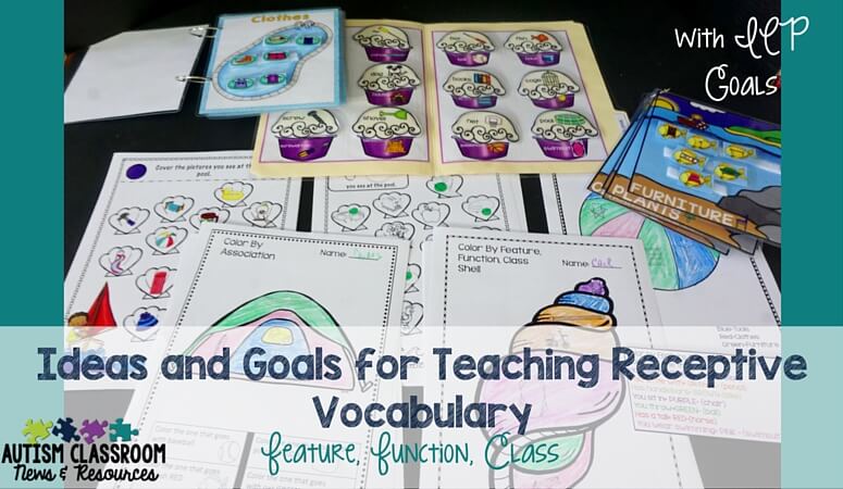 Ideas and Goals for Teaching Receptive Vocabulary