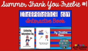 A free interactive book for the Fourth of July.