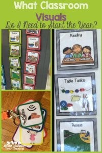 What classroom visuals do I need to start the year in a special education classroom? Tons of examples and essentials.