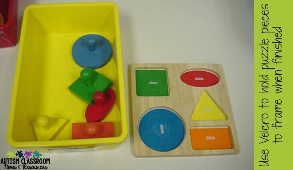 Let's face it, finding and developing work boxes for independent work systems is a full-time job. Puzzles are an easy way to create work tasks for students with autism and special education classrooms. Check out these tips for using them and catch the Workbasket Wednesday linkup of posts about work boxes.