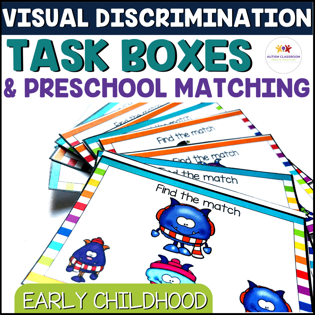 Visual Discrimination Early Childhood Independent Work Tasks Thumbnails 1