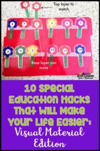 As a special education teacher, you spend enough time making materials, so let's make the time count. Click through for more time-saving hacks for your special education classroom.
