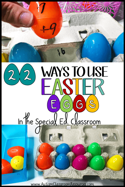 Plastic easter eggs can be such a fun way to make learning more engaging. You can use them for so many activities with little preparation. Quick, easy, and the kids love them. Check out 22 ways to win!