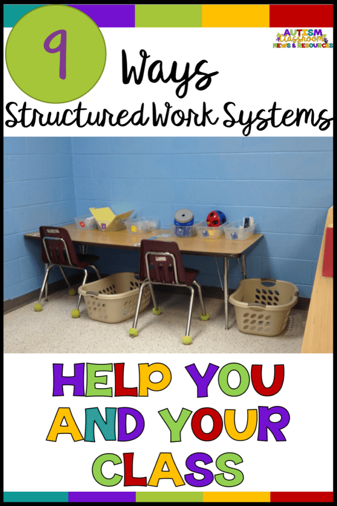 You probably know how independent work systems can help your students, but do you know they can help your whole special education class run more effectively? Find out how in this post!