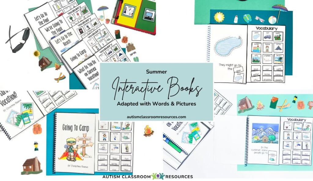 Summer Interactive Books Special Education Summer Activities You Need in Your Classroom Blog Post