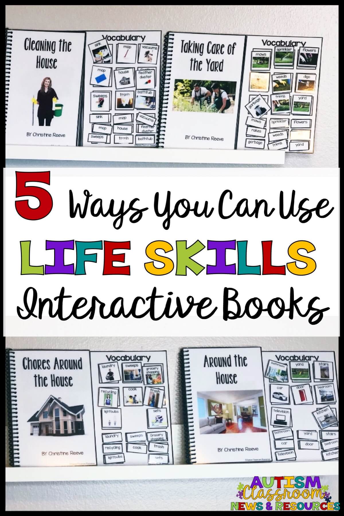 5 Ways You Can Use Life Skills Interactive Books - Autism Classroom ...