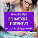 Behavioral momentum is a great tool to have in your kit to help get students to comply with disliked or difficult instruction. Find out more with this video. #behavioranalysis #behaviormomentum