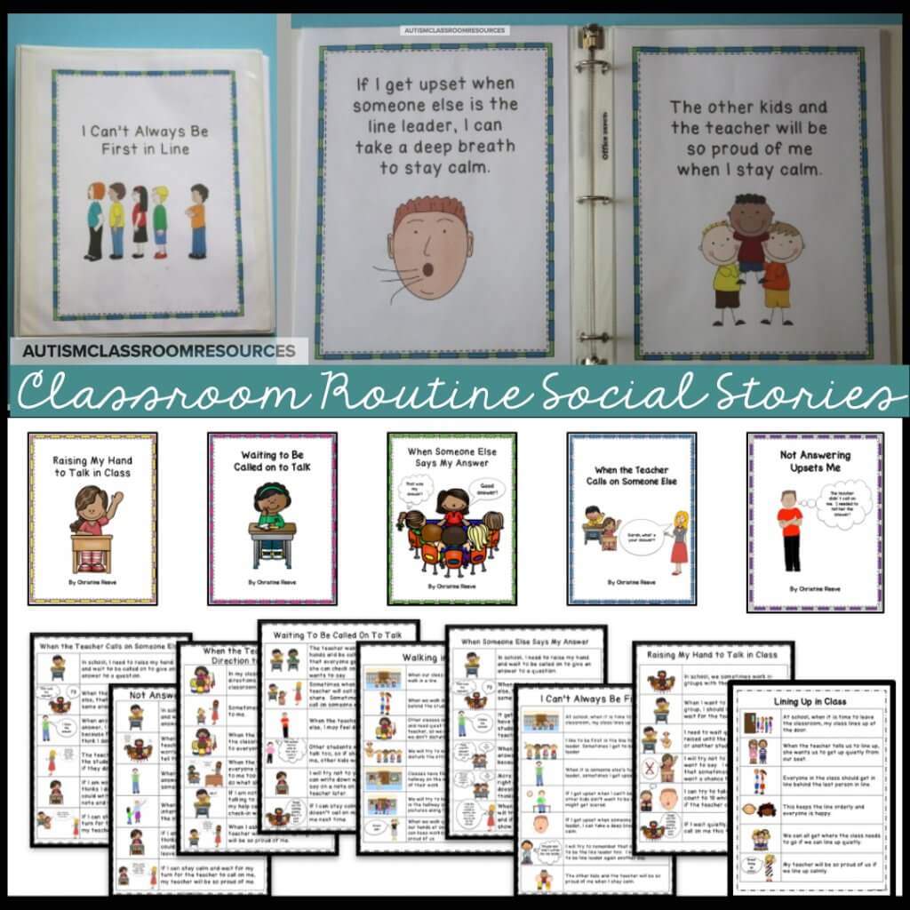 social stories for classroom routines