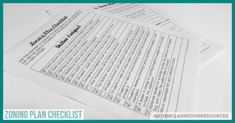 Reducing Stress in Special Education - Autism Classroom Resources