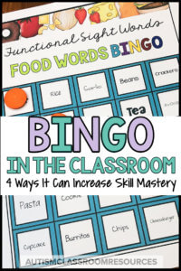 BINGO in the Classroom: 4 Ways to Increase Skills