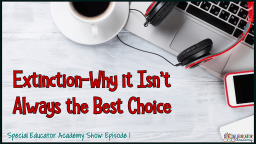 Podcasts are just one of the options that allow you to grab training and confidence on the go. Two members-only podcast are included in the academy with episodes to help make the job easier and make you a more confident teacher. #specialeducation #specialeducatoracademy