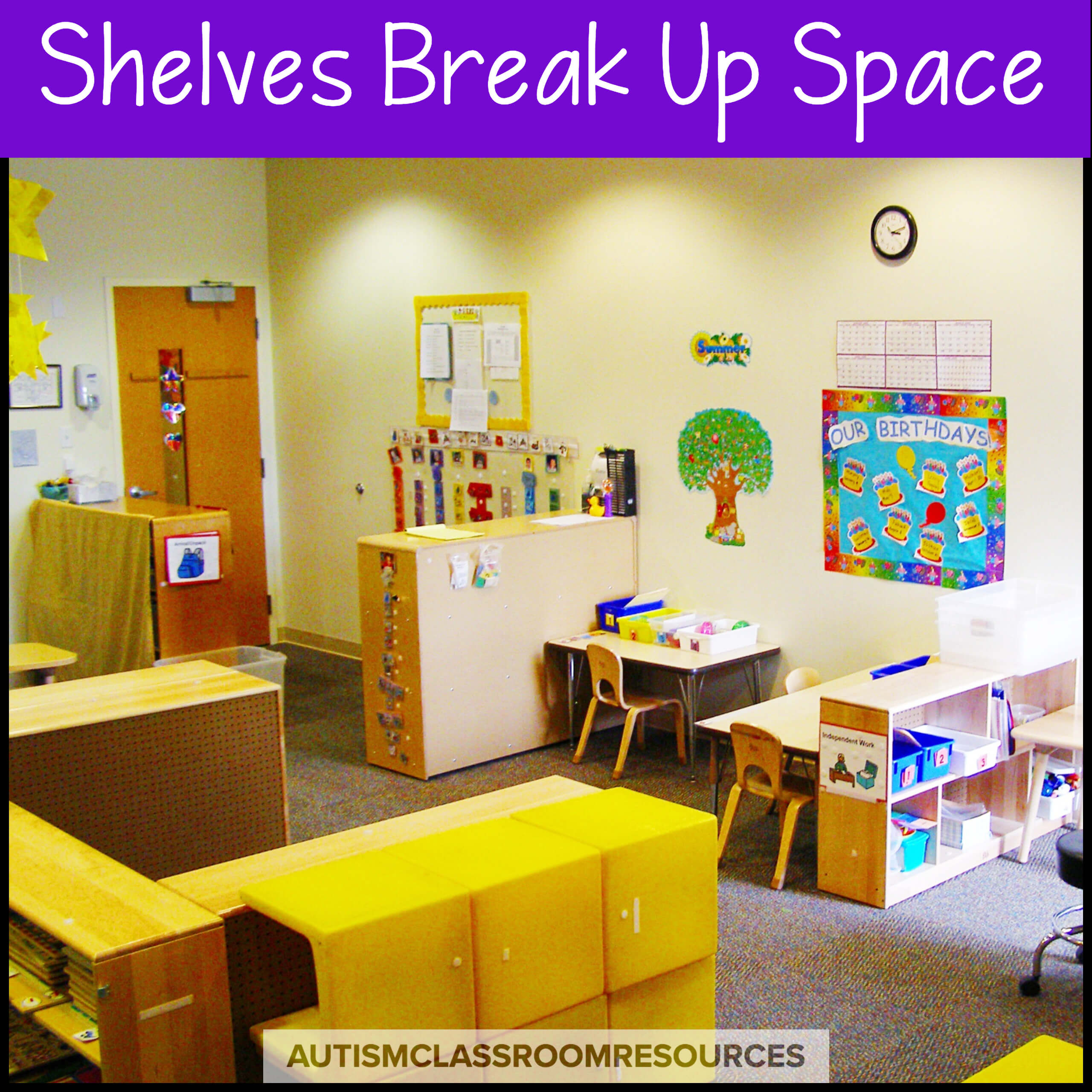 What if addressing challenging behavior in your classroom could be as simple as making changes to your room design? Here are some simple tricks that can help you prevent or address behaviors with their warning signs and solutions. #roomdesign #specialeducation