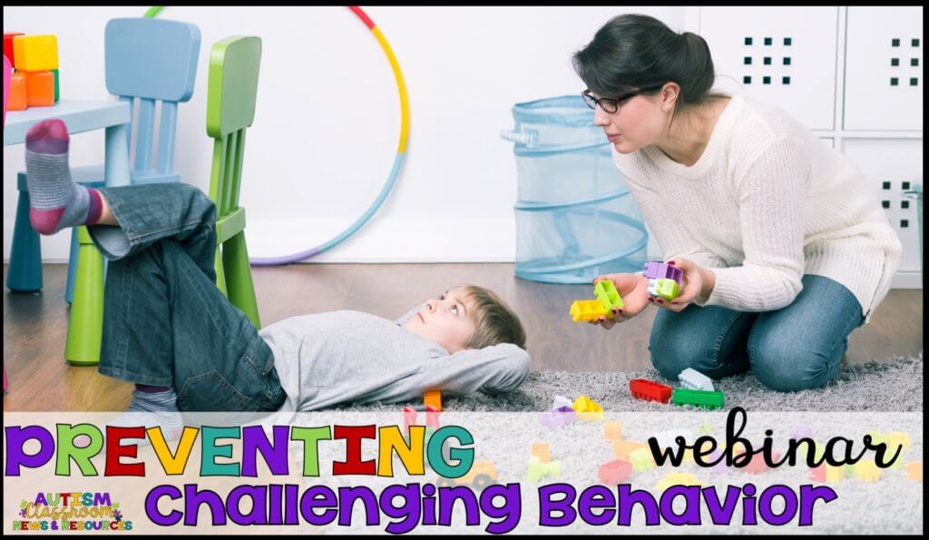 Preventin Challenging Behavior Webinar