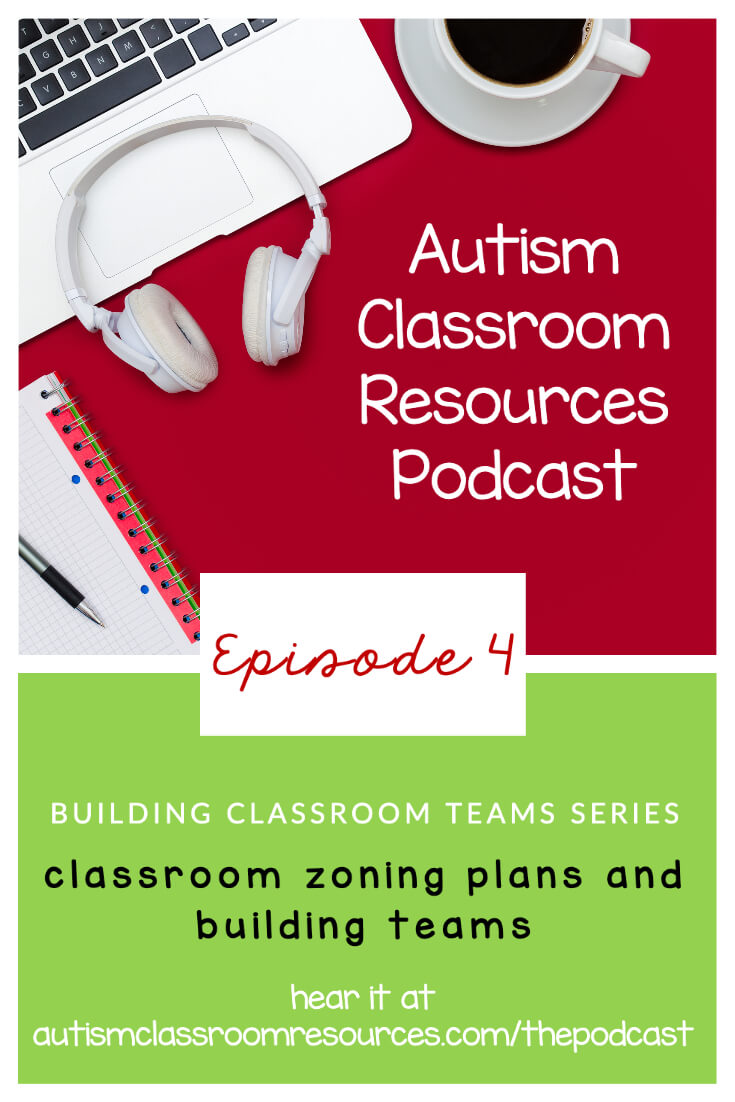 Using Classroom Zoning Plans to Build Your Teaching Team Autism