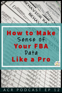 How to make sense of your FBA data like a pro [background picture of data sheets]