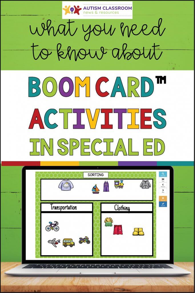 What you need to know about Boom Cards Activities in Special Education