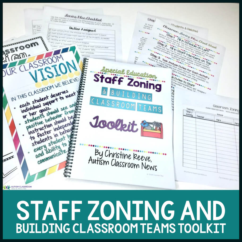 Staff zoning and building classroom teams toolkit