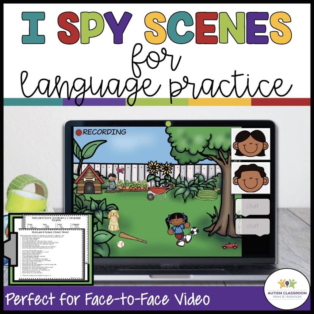 I Spy Scenes for Language Practice