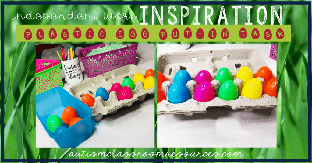 IW Inspiration PLASTIC EGG PUTIN TASK