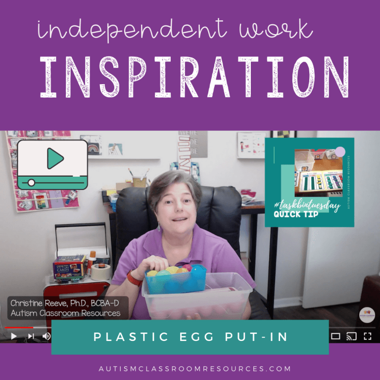 IW Inspiration PLASTIC EGG PUTIN TASK