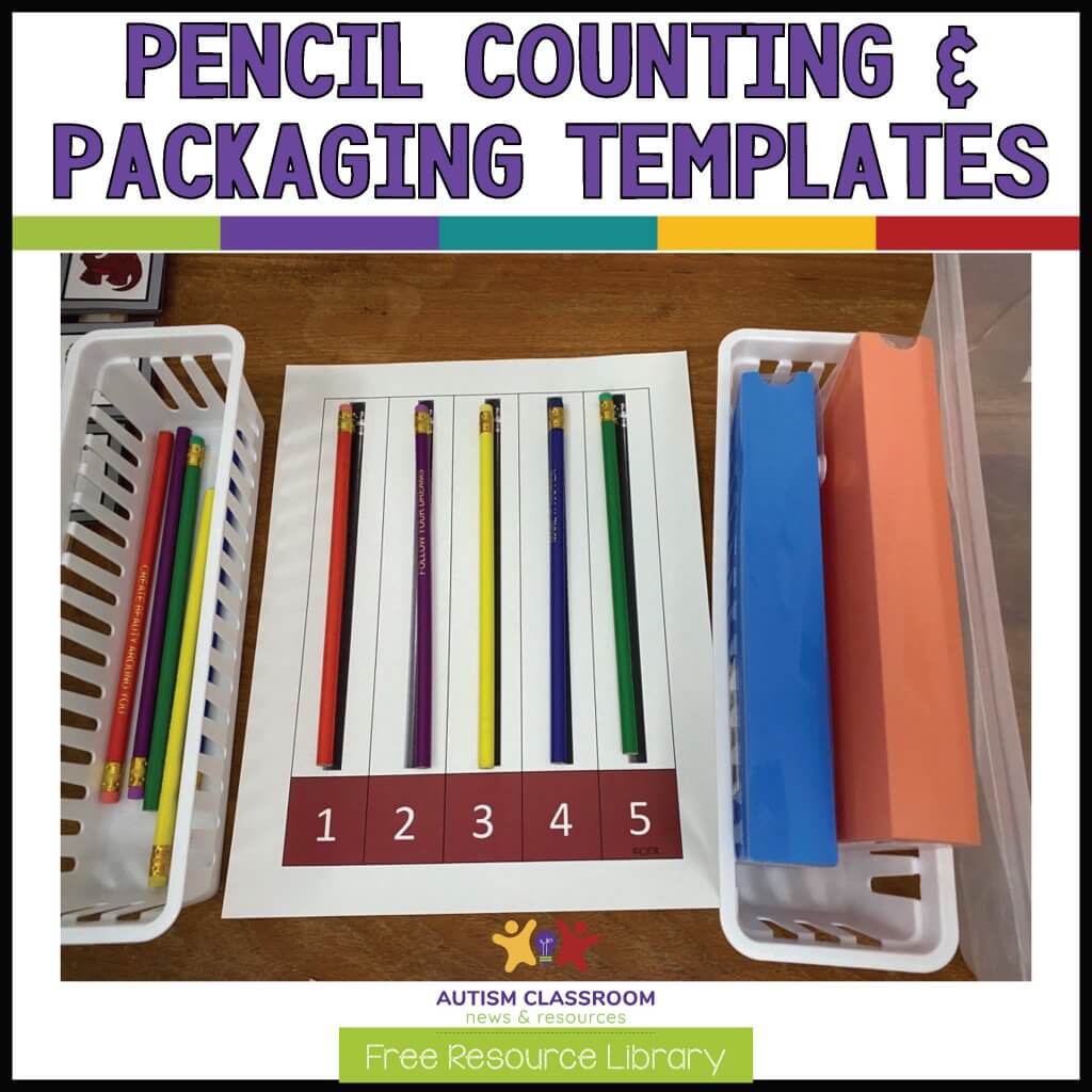 Differentiated Task Boxes to End Trips to the Copier - Pencils to